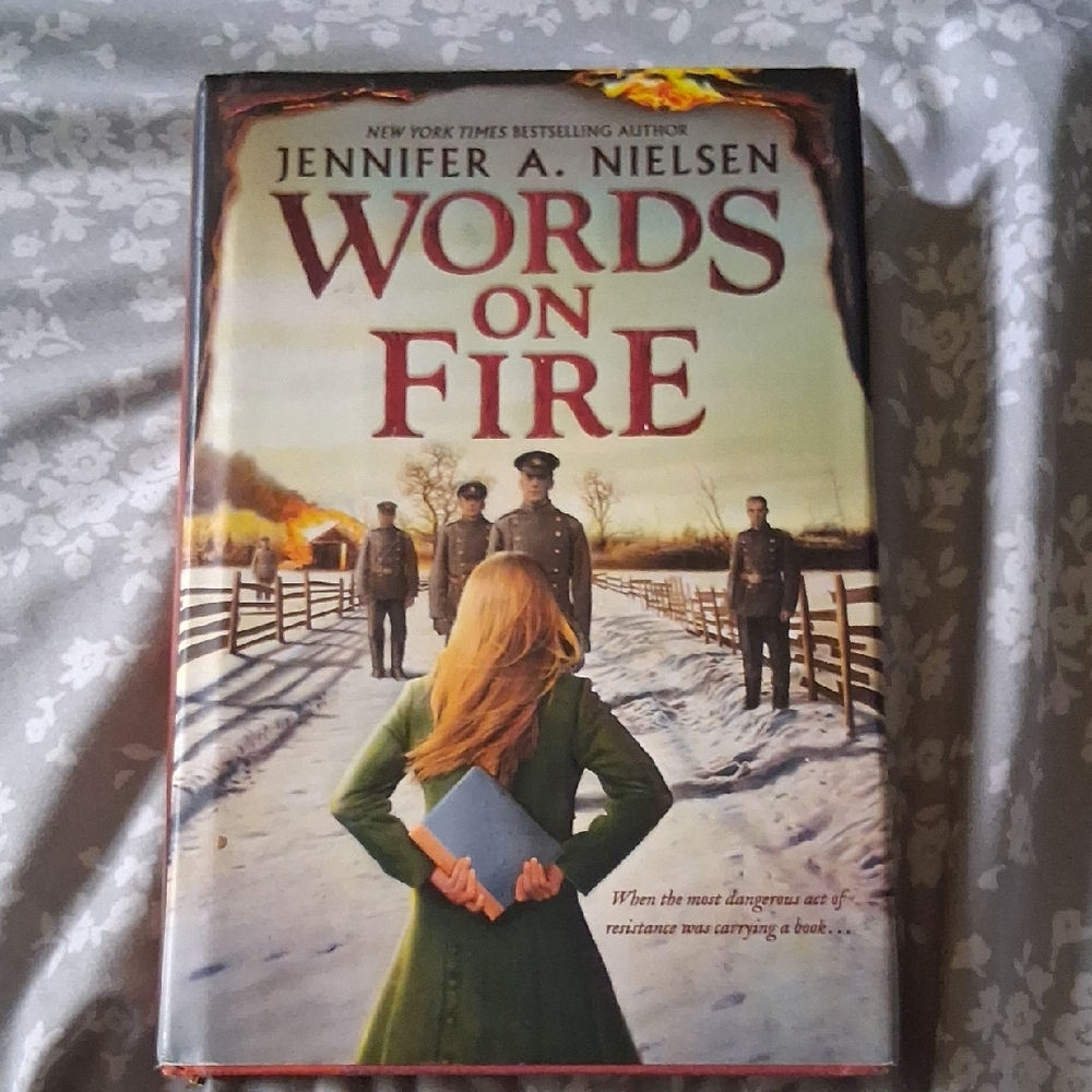 Barnes & Noble Words on Fire Book (Hard Cover)